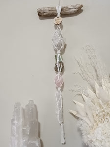 Clear Quartz - Amazonite - Rose Quartz - Selenite