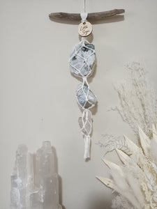 Green Tourmaline - Kyanite - Clear Quartz