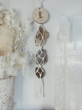 Load image into Gallery viewer, Birth Flower + Crystal Wall Hanging
