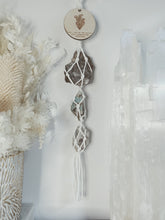 Load image into Gallery viewer, Birth Flower + Crystal Wall Hanging
