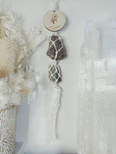 Load image into Gallery viewer, Birth Flower + Crystal Wall Hanging
