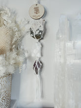 Load image into Gallery viewer, Birth Flower + Crystal Wall Hanging

