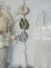 Load image into Gallery viewer, Birth Flower + Crystal Wall Hanging
