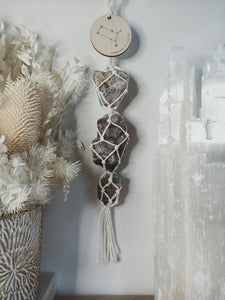 Zodiac + Crystal Wall Hanging