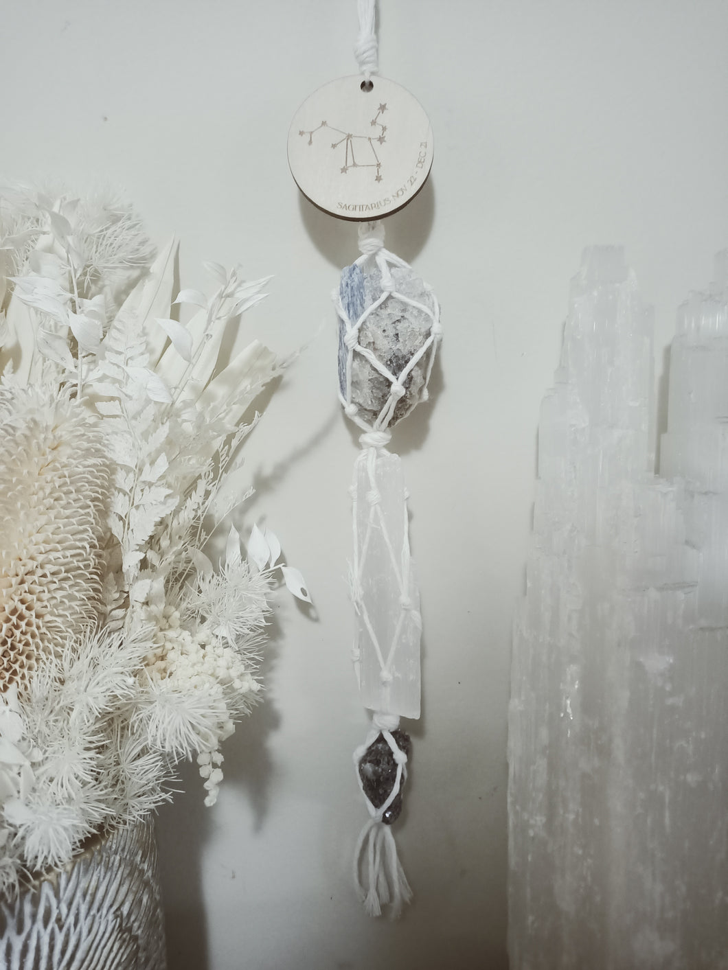 Zodiac + Crystal Wall Hanging