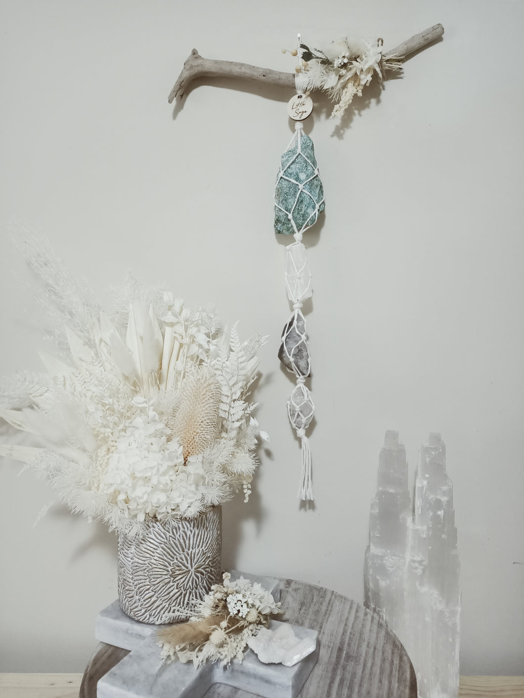 Aventurine - Selenite - Amethyst - Clear Quartz - Botanical Range