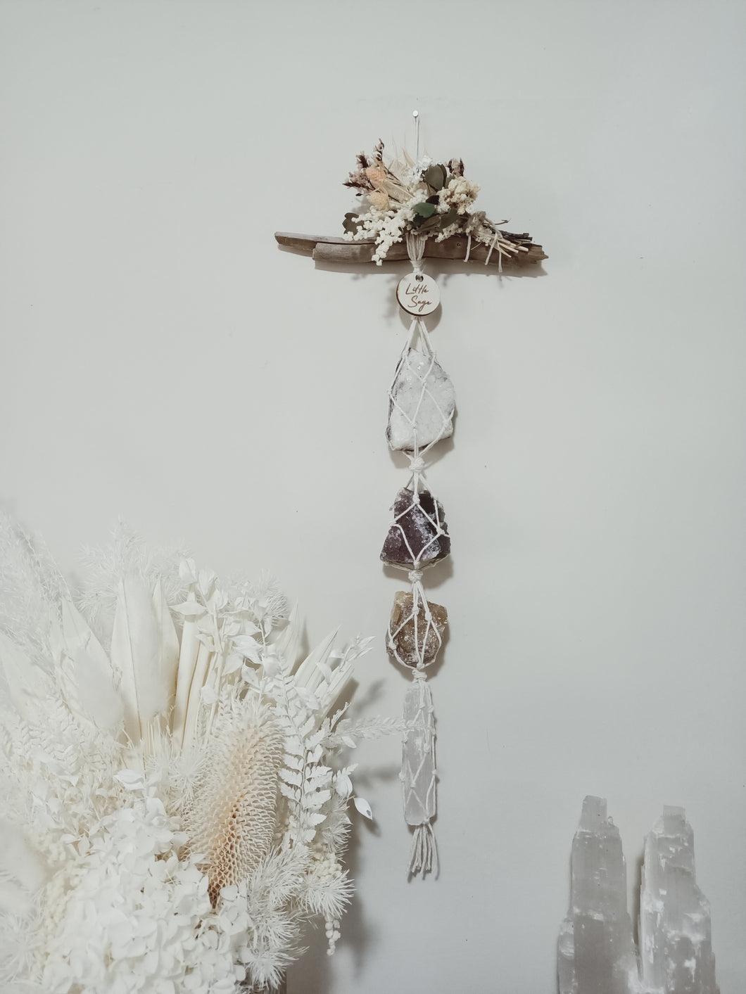 Citrine - Amethyst - Honey Calcite - Selenite - Botanical Range