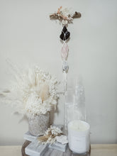Load image into Gallery viewer, Black Obsidian - Rose Quartz - Moonstone - Selenite - Botanical Range
