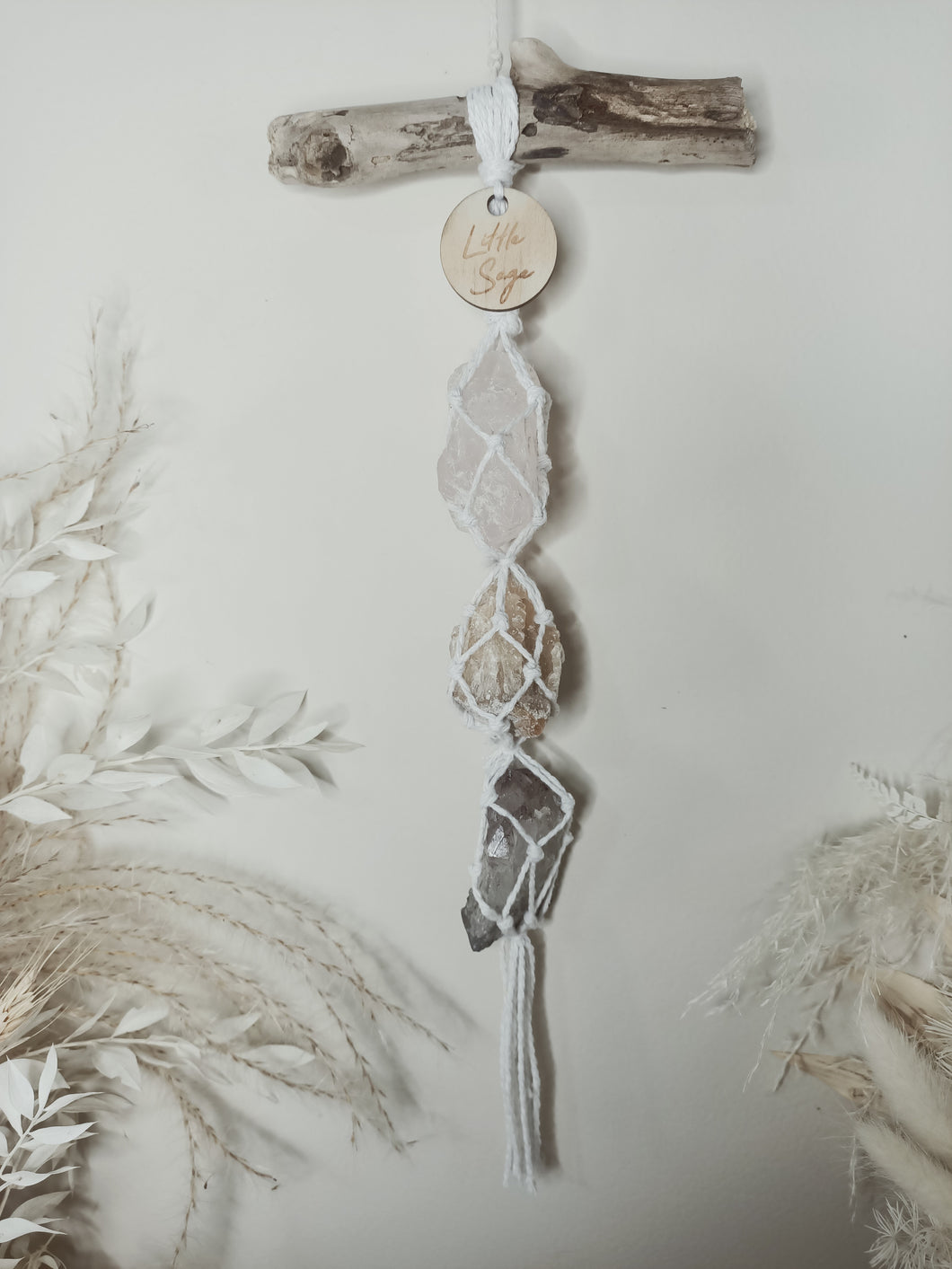 Rose Quartz - Calcite - Amethyst
