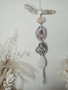 Amethyst - Lepidolite - Rose Quartz