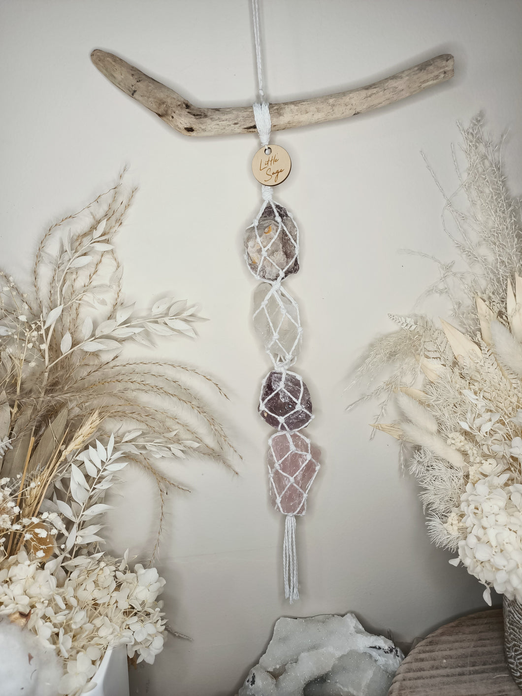 Lepidolite - Clear Quartz - Amethyst - Rose Quartz