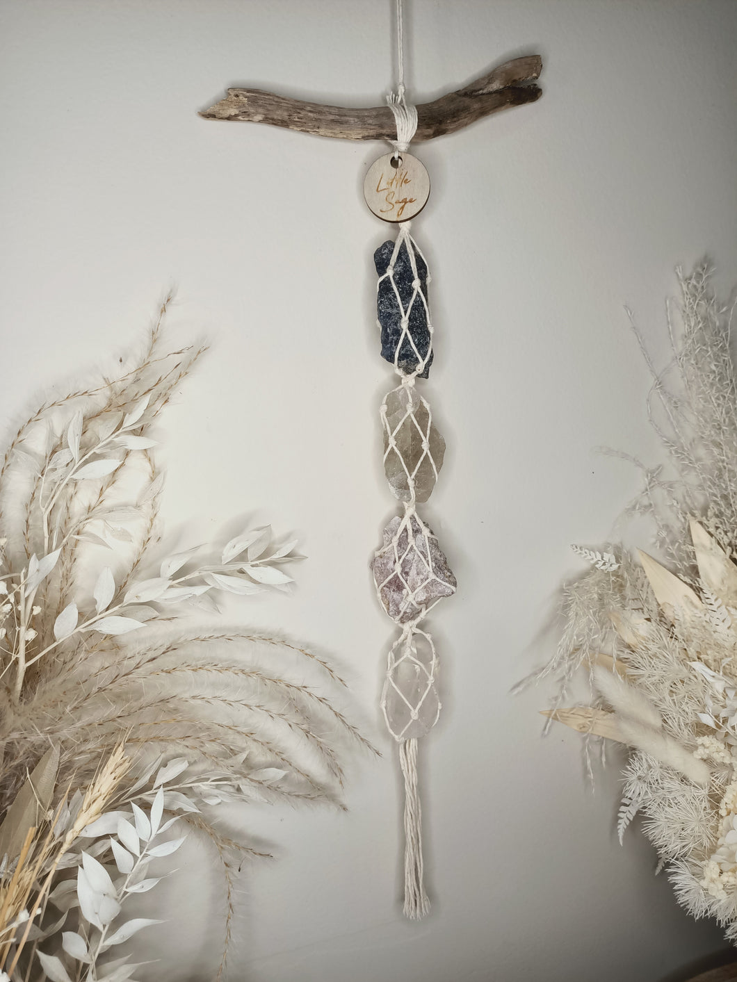 Iolite - Smoky Quartz - Mica - Clear Quartz