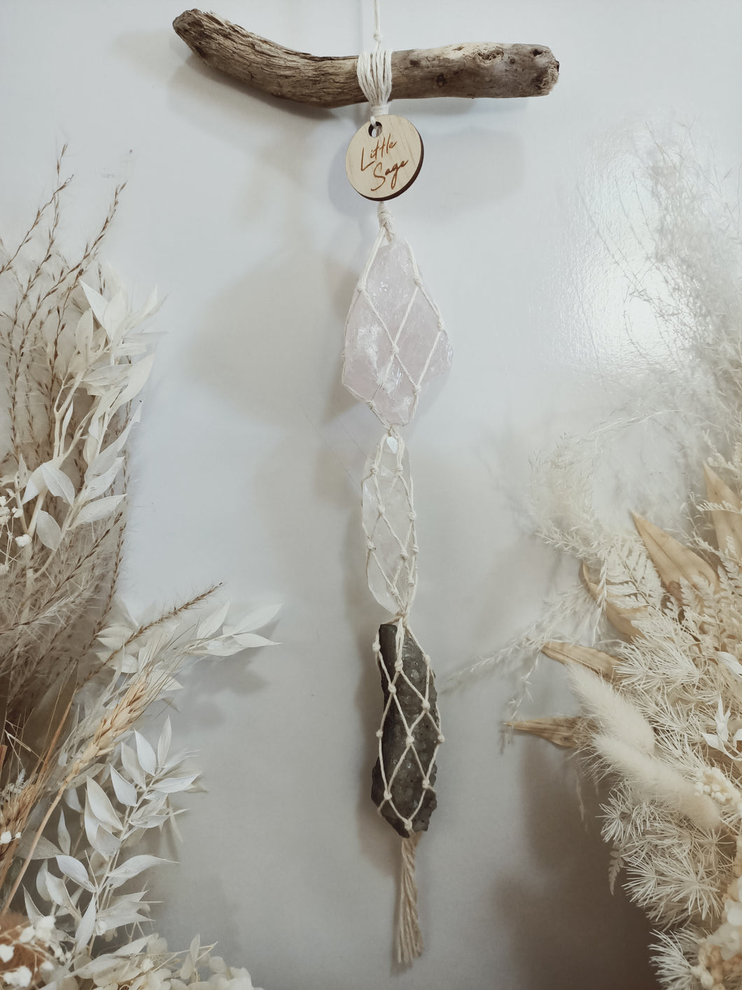 Rose Quartz - Clear Quartz - Amethyst
