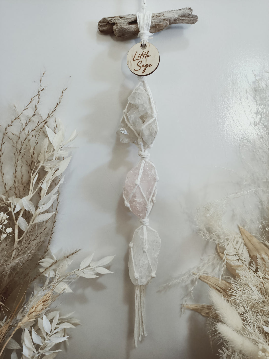 Clear Quartz - Rose Quartz - Selenite
