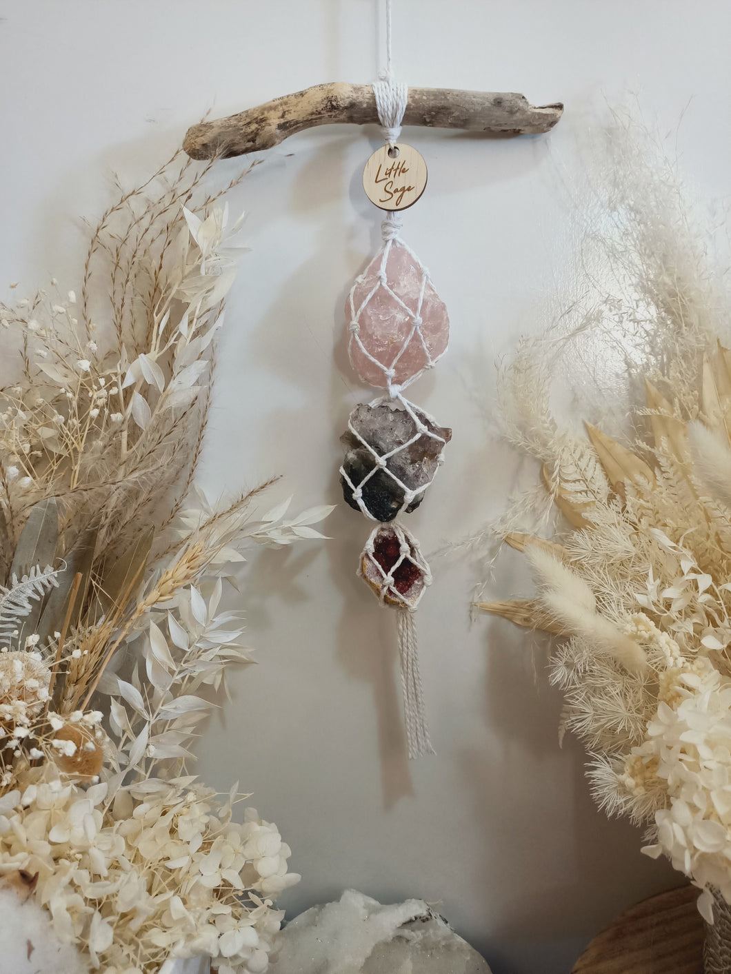 Rose Quartz - Amethyst - Geode Quartz