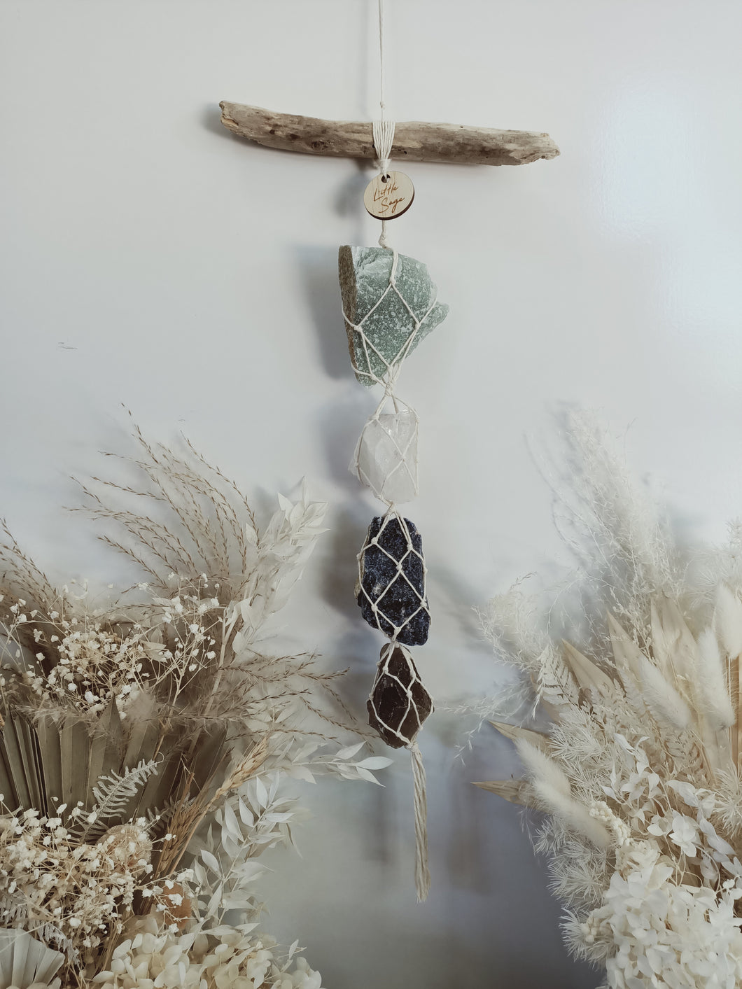 Amazonite - Clear Quartz - Iolite - Smoky Quartz