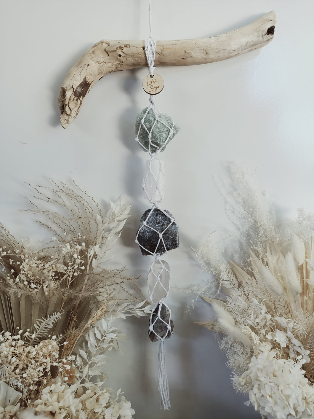 Amazonite - Selenite - Iolite - Clear Quartz - Amethyst