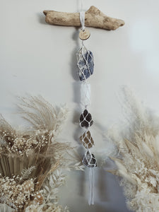 Sodalite - Selenite - Iolite - Smoky Quartz - Amethyst