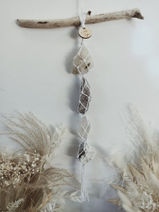 Green Tourmaline - Amethyst - Clear Quartz - Moonstone
