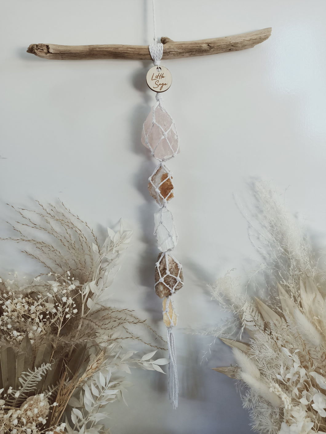 Rose Quartz - Citrine - Selenite- Golden Beryl - Calcite