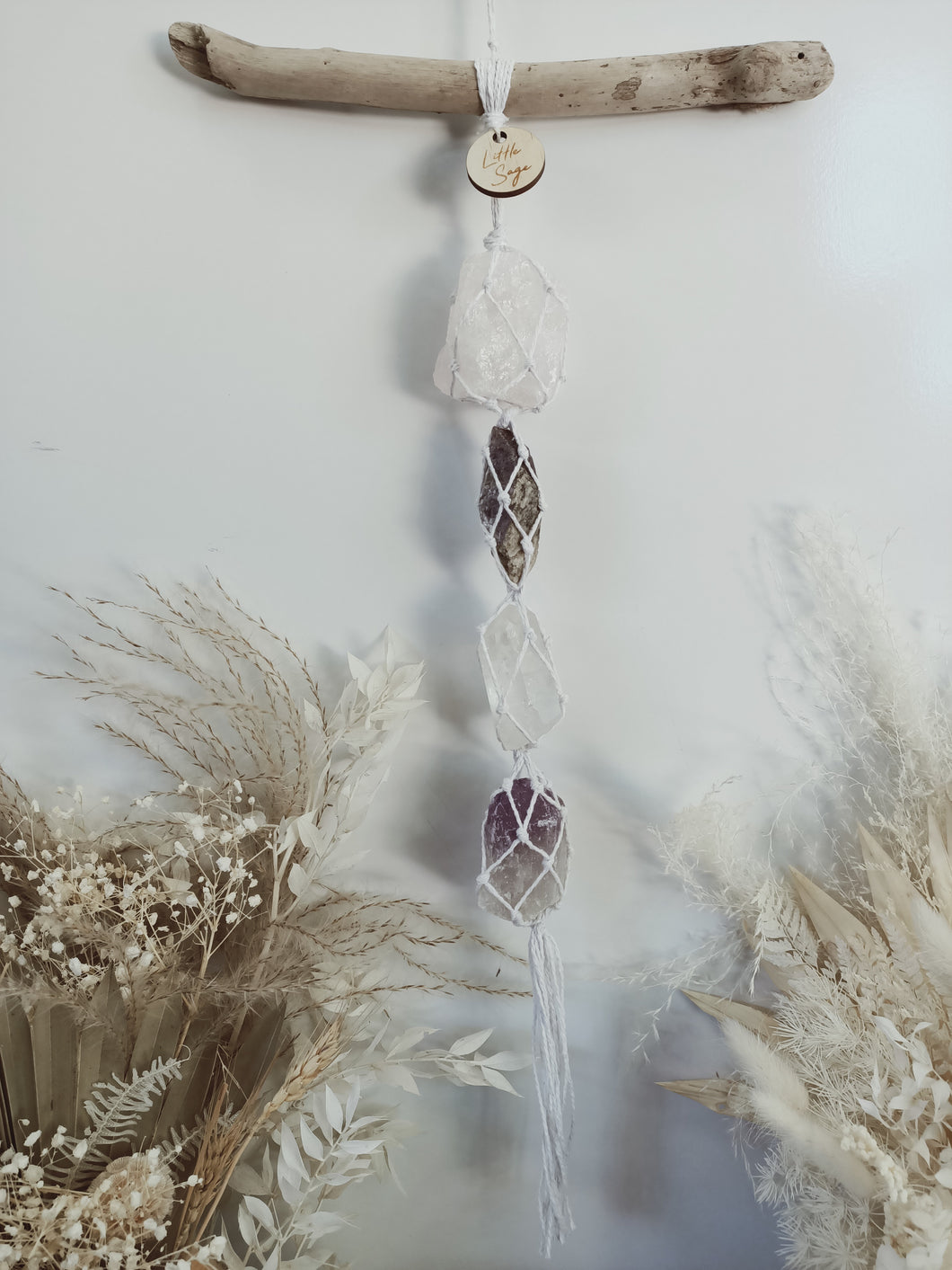 Rose Quartz  - Lepidolite - Clear Quartz - Amethyst