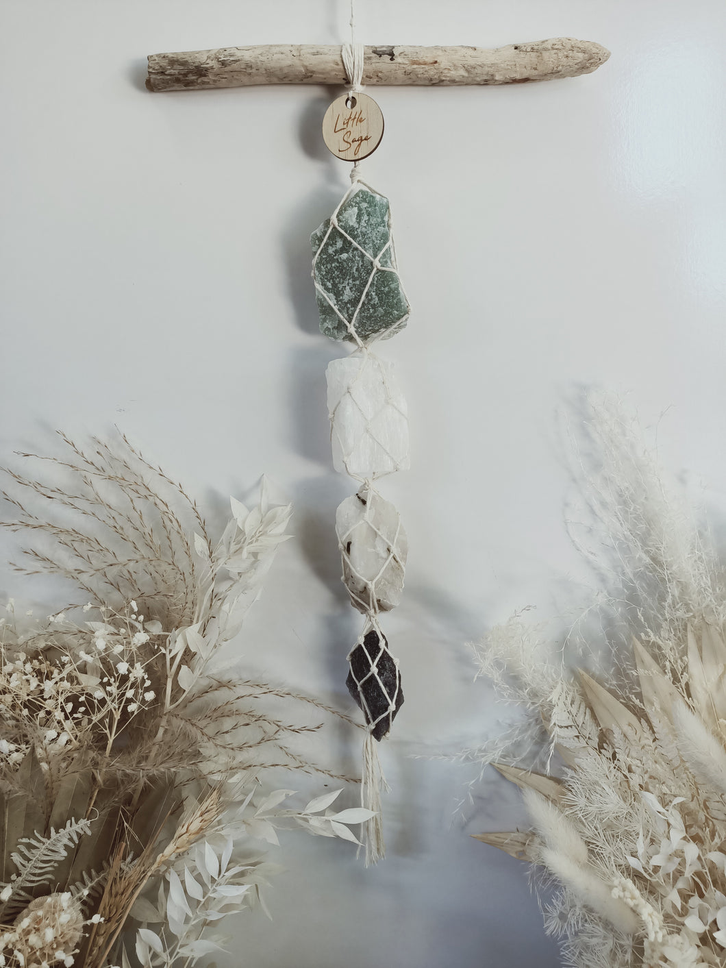 Aventurine - Selenite - Green Tourmaline - Iolite