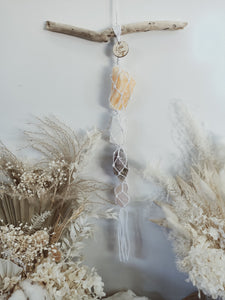 Calcite - Selenite - Amethyst - Rose Quartz