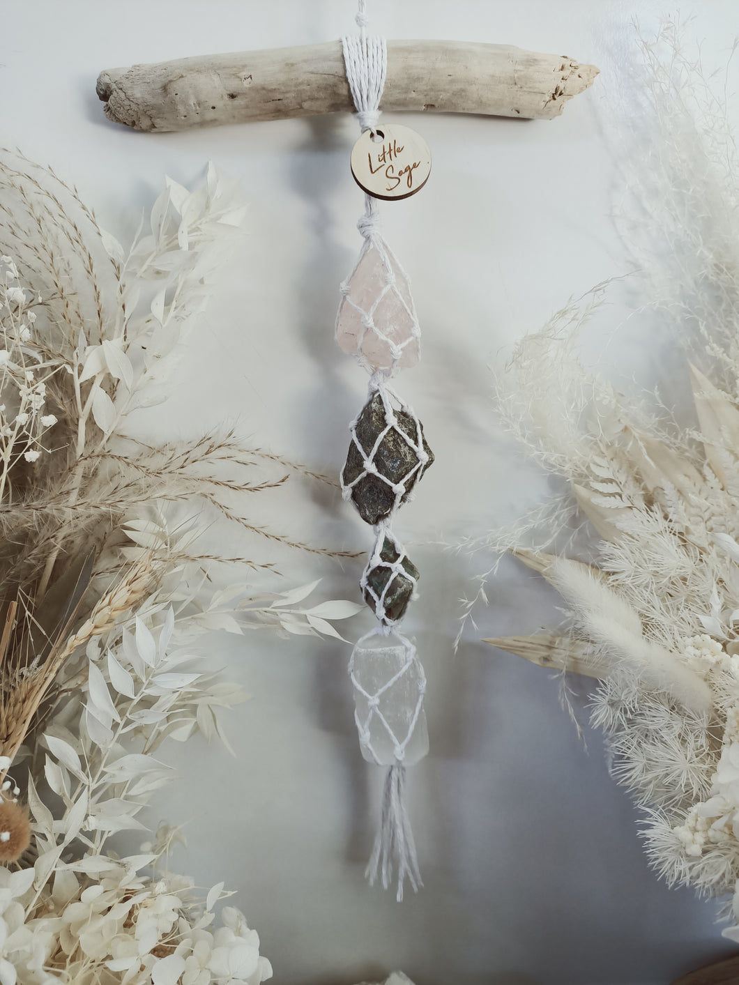 Rose Quartz - Iolite - Amazonite - Selenite