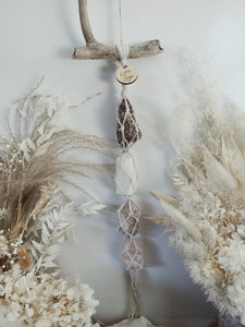 Lepidolite - Selenite - Tanzurine - Rose Quartz