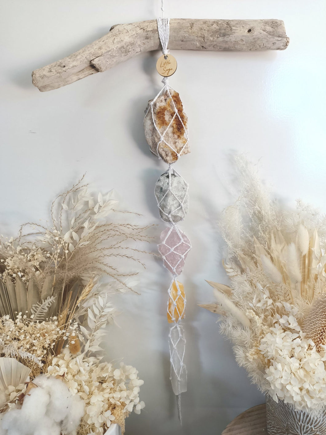 Citrine - Moonstone - Rose Quartz - Calcite - Selenite