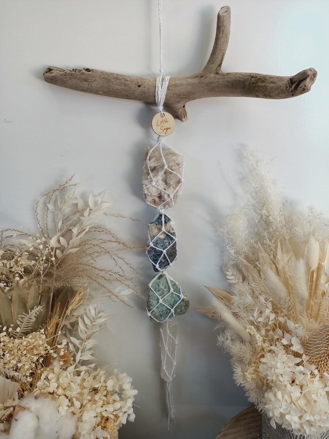 Clear Quartz - Sodalite - Amazonite - Selenite