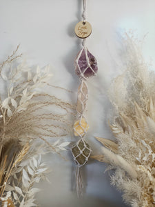 Amethyst - Clear Quartz - Calcite - Golden Beryl