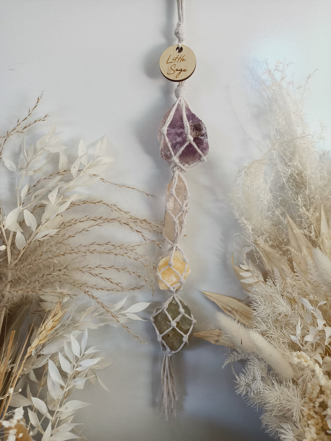 Amethyst - Clear Quartz - Calcite - Golden Beryl