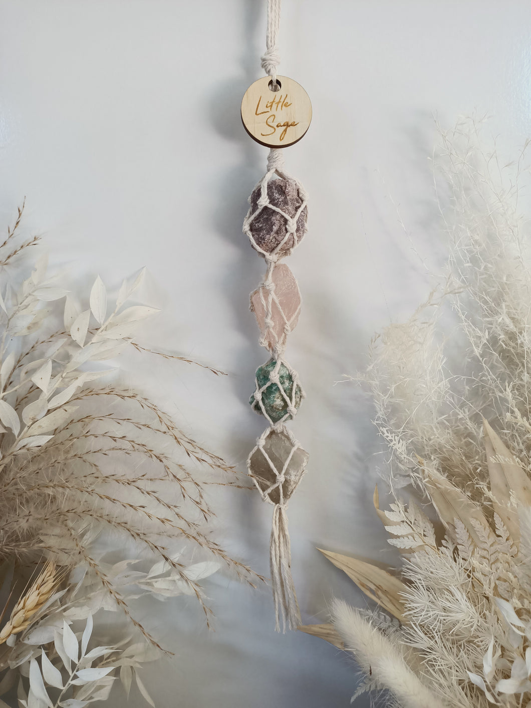 Lepidolite - Rose Quartz - Amazonite - Green Tourmaline