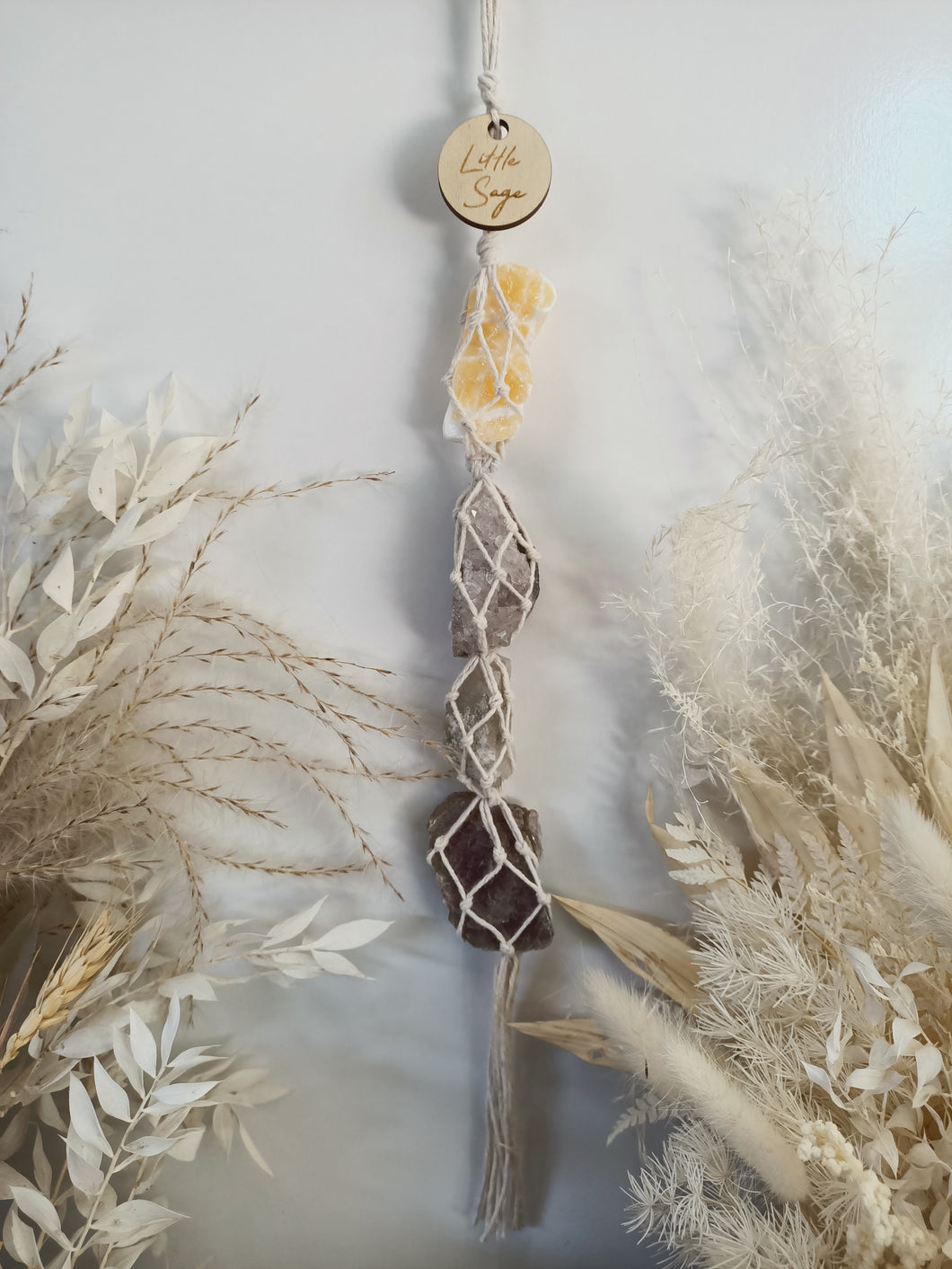 Calcite - Amethyst - Green Tourmaline - Mica