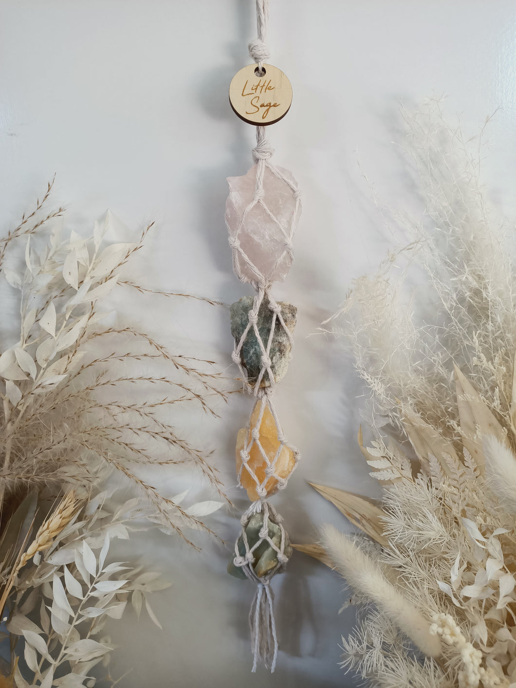 Rose Quartz - Golden Beryl - Calcite - Amazonite
