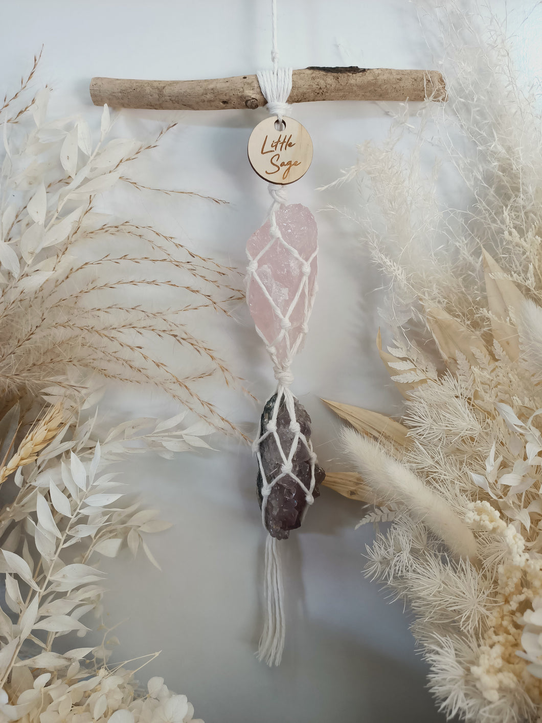 Rose Quartz - Amethyst