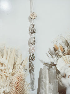 Green Rutile Quartz - Cream Moonstone - Rose Quartz - Labradorite - Golden Beryl Petite Droplet