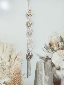 Cream Moonstone - Green Rutile - Rose Quartz - Rainbow Moonstone - Tanzurine Petite Droplet