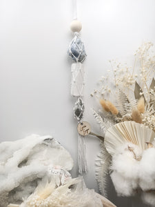 Blue Calcite - Selenite - Beryl Petite