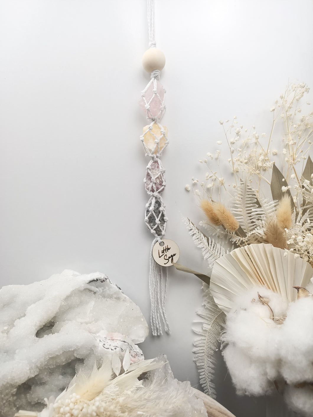 Rose Quartz - Calcite - Tanzurine - Beryl Petite