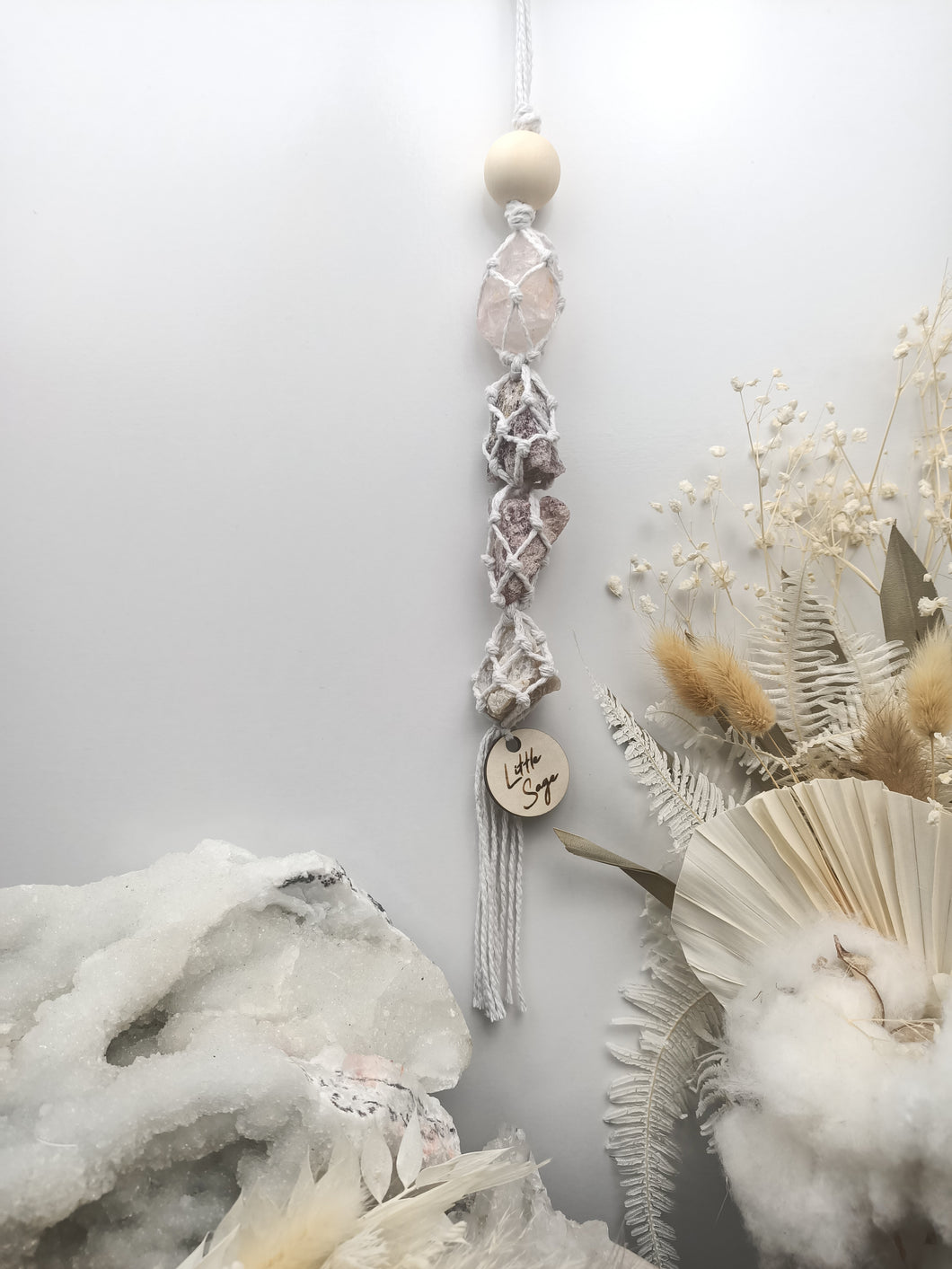 Rose Quartz - Spinel Matrix - Tanzurine - Cream Moonstone Petite