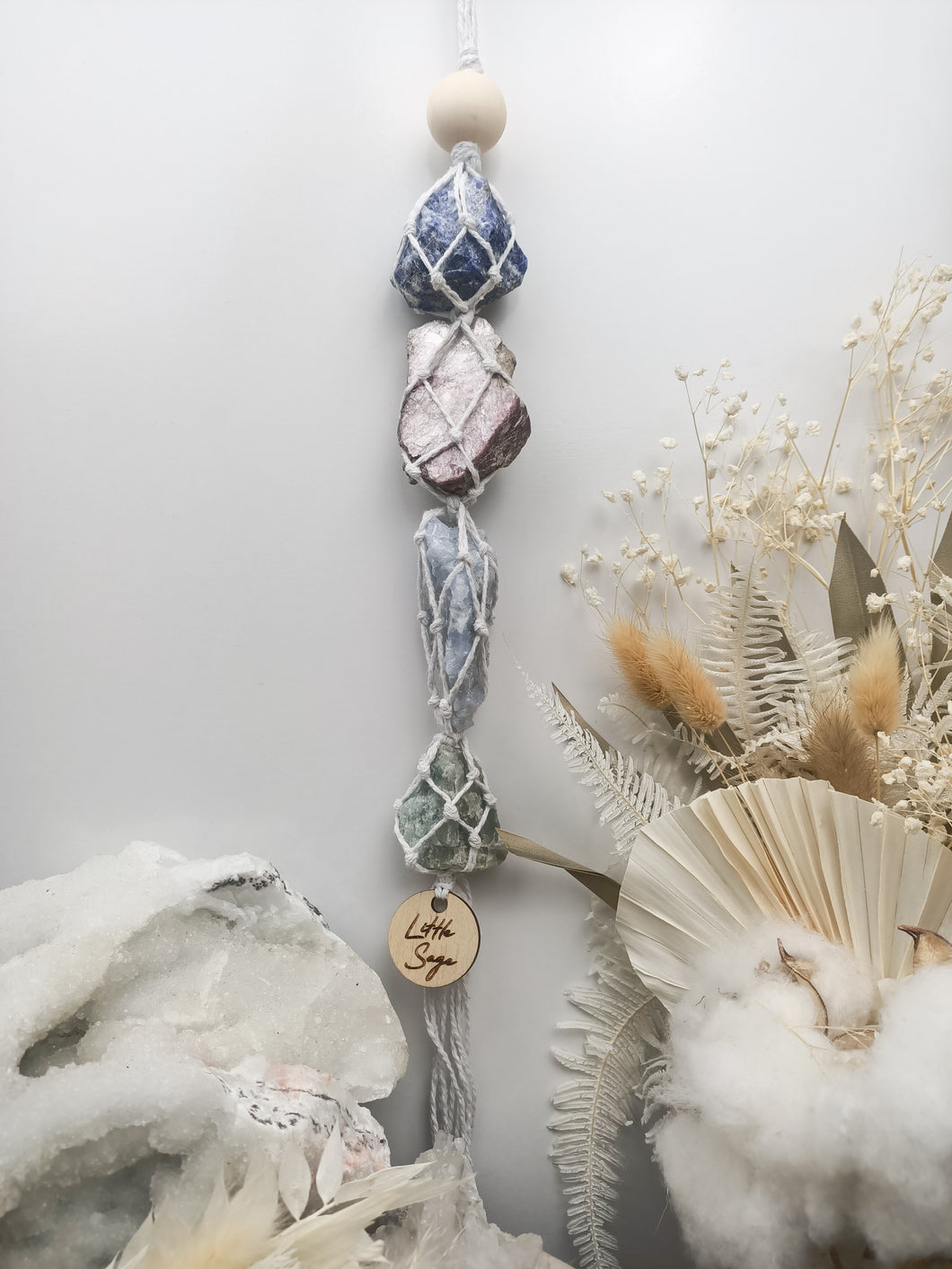 Sodalite - Lepidolite - Blue Quartz - Blue Quartz Petite