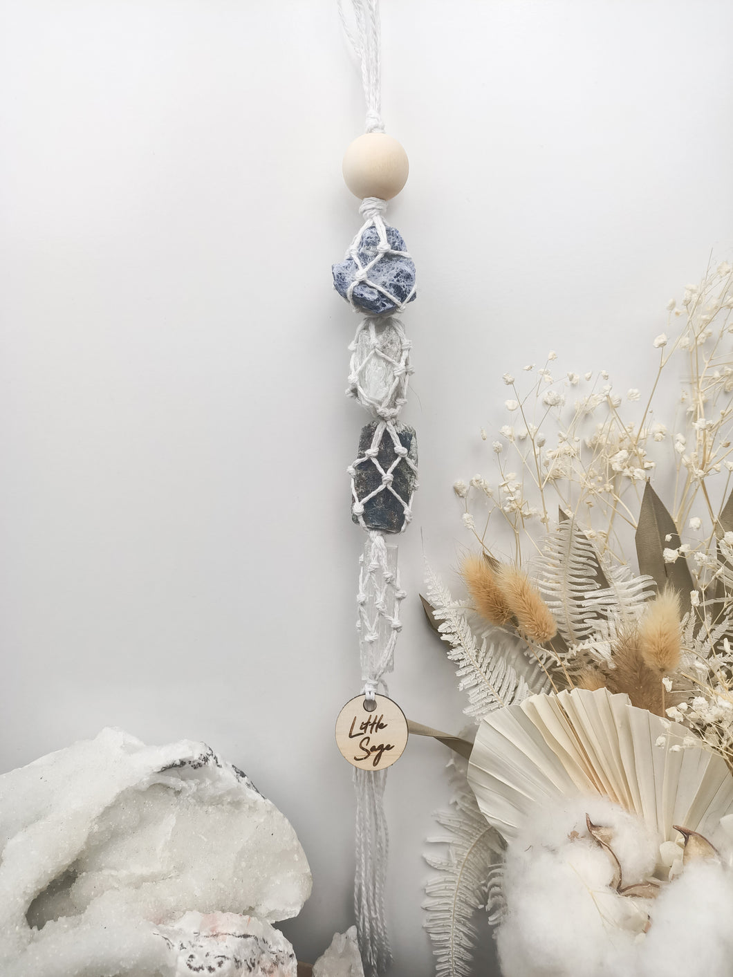 Sodalite - Moonstone - Beryl - Selenite Petite