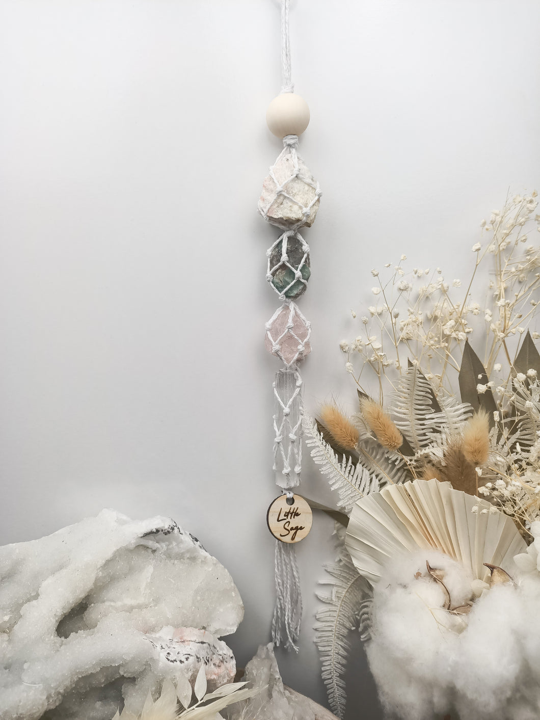 Sunstone -  Ruby Fuschite - Rose Quartz - Selenite Petite