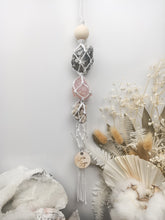 Load image into Gallery viewer, Beryl - Rose Quartz - Cream Moonstone - Selenite Petite
