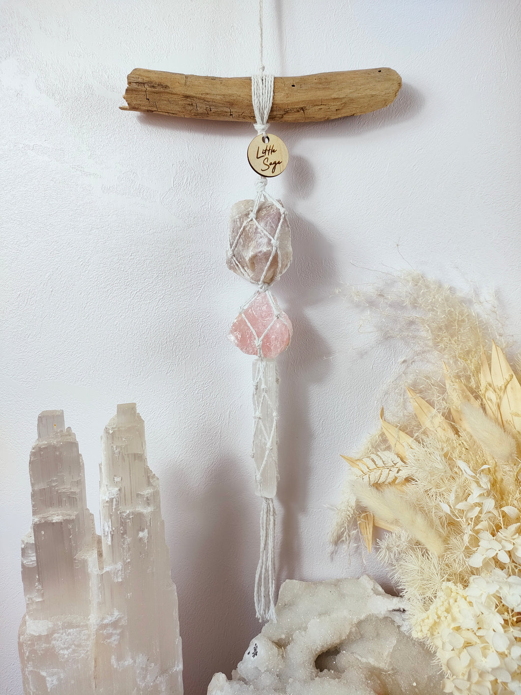 Moonstone - Rose Quartz - Selenite