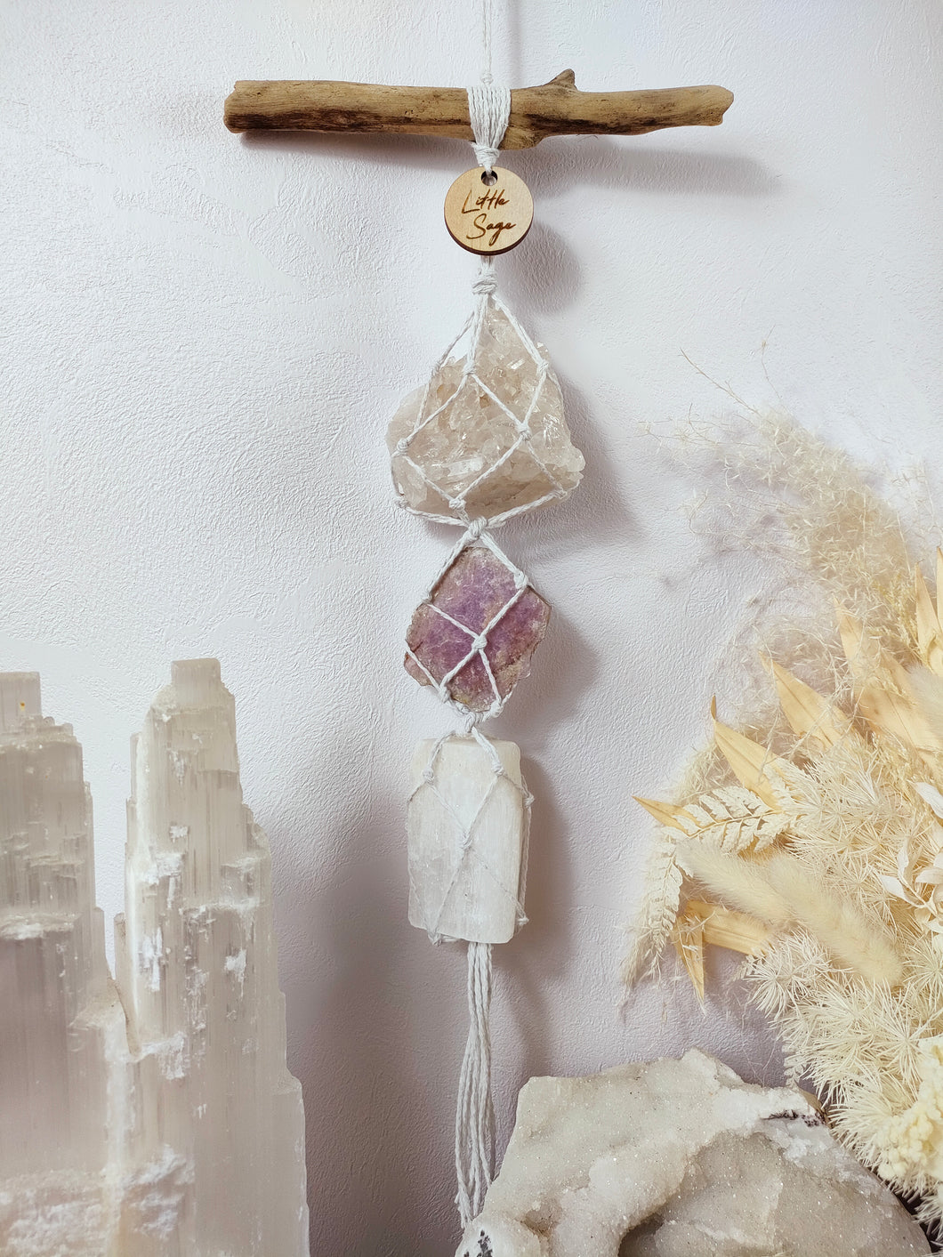 Clear Quartz - Mica - Selenite