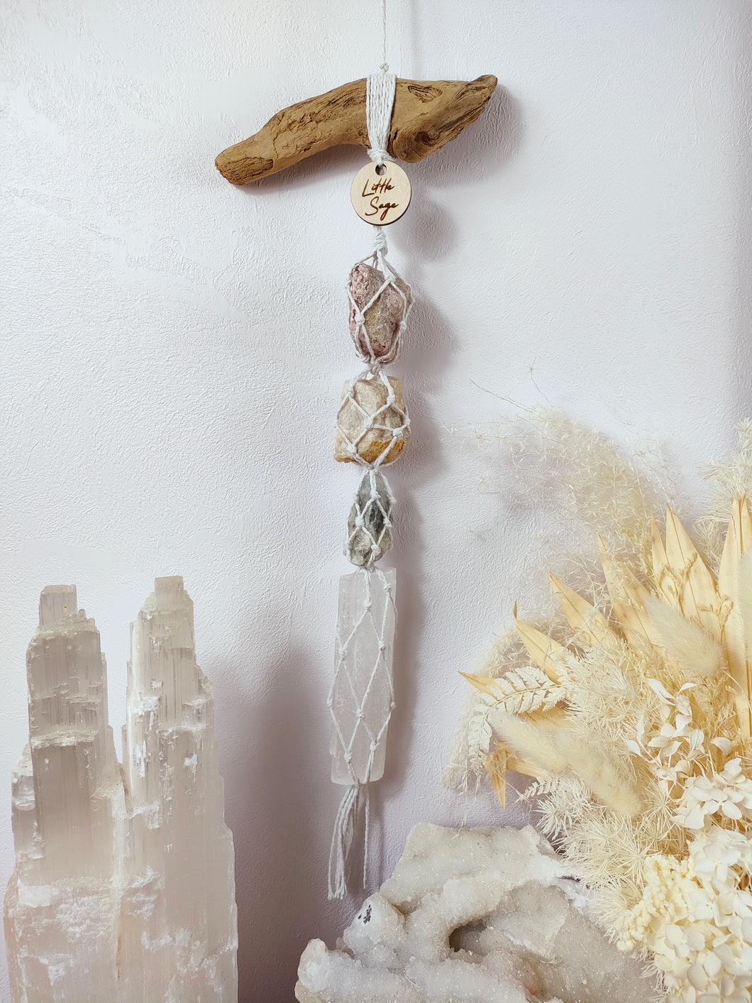 Tanzurine - Cream Moonstone - Golden Beryl - Selenite