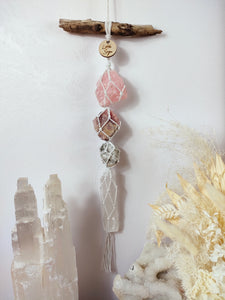 Rose Quartz - Tanzurine - Golden Beryl - Selenite